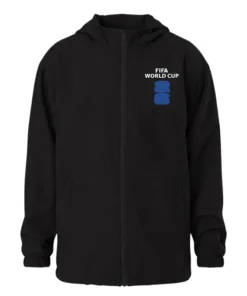 Outerstuff FIFA 2026 World Cup Mens Event Full Zip Long Sleeve Hooded Rain Jacket