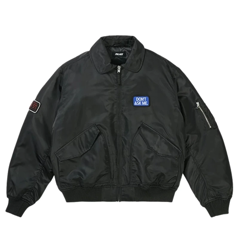 Palace Black MA-2 Banging Jacket