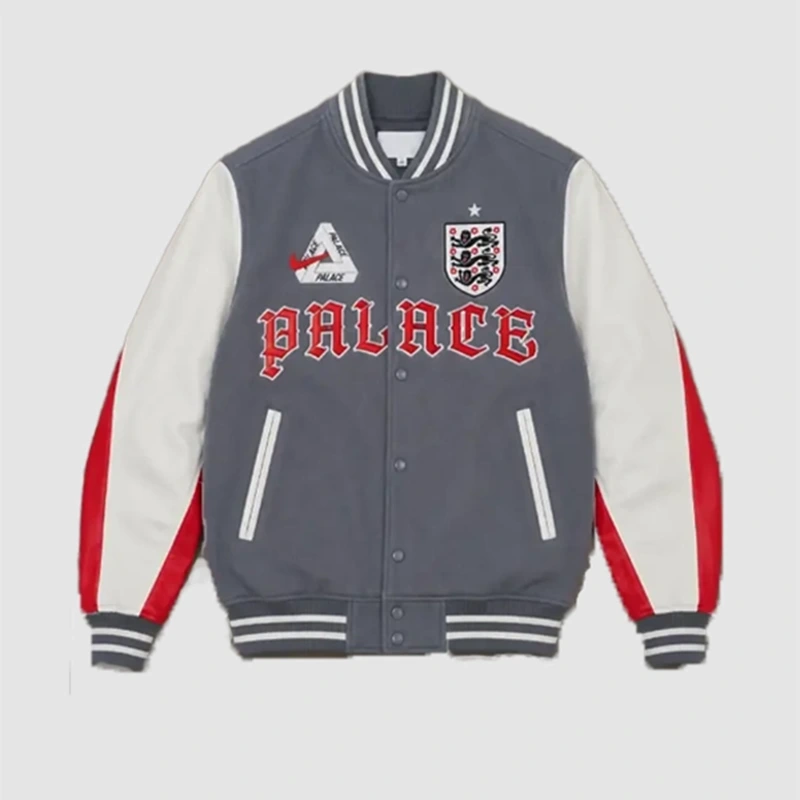 Palace x Nike England Varsity Jacket