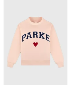 Parke Heart Varsity Mockneck Sweatshirt
