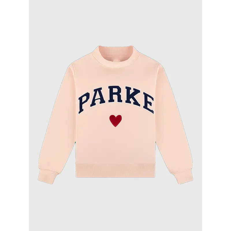 Parke Heart Varsity Mockneck Sweatshirt