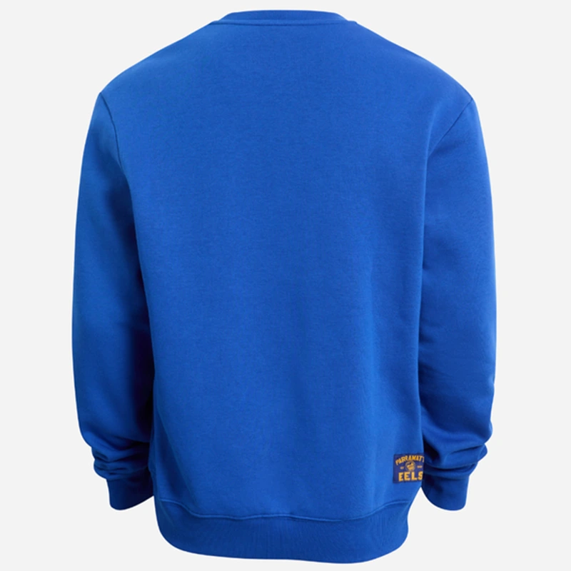 Parramatta Eels Adult Stacked Fleece Crew Sweatshirt - Image 2