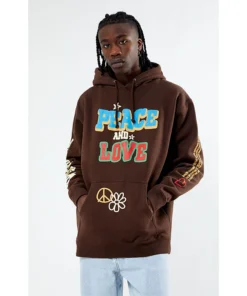 Peace And Love Hoodie