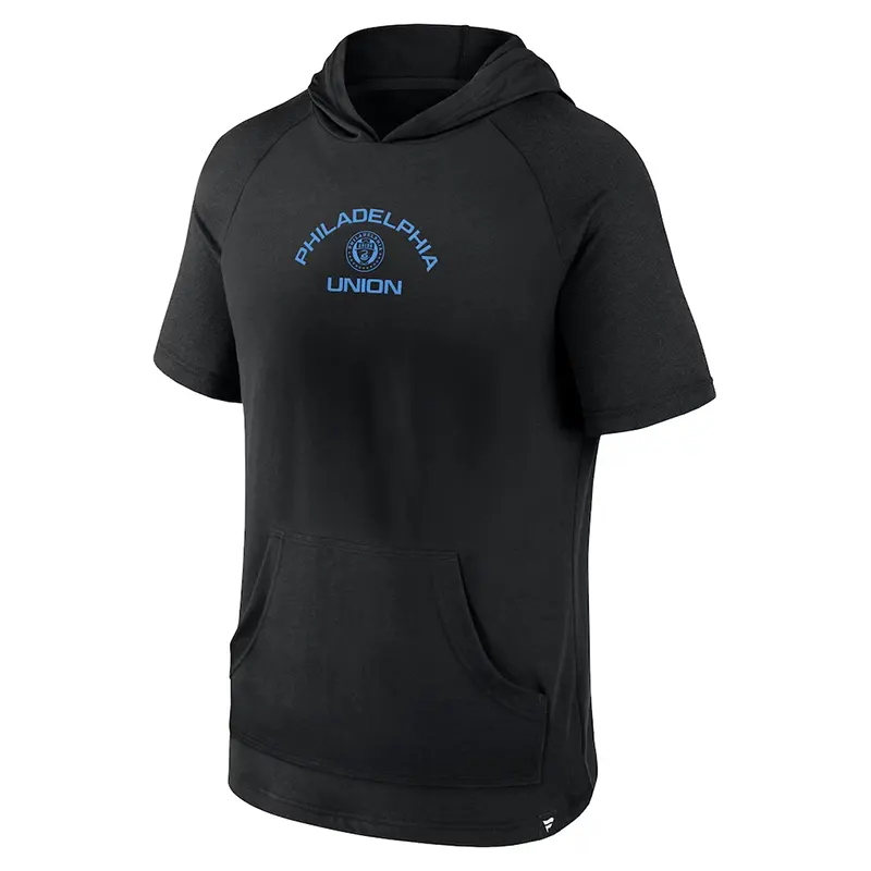Philadelphia Union Fanatics Match Raglan Short Sleeve Pullover Hoodie - Image 2