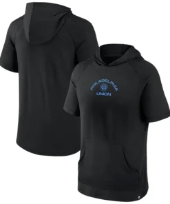 Philadelphia Union Fanatics Match Raglan Short Sleeve Pullover Hoodie