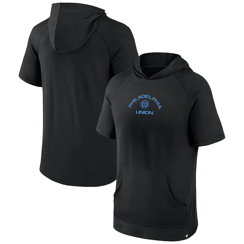 Philadelphia Union Fanatics Match Raglan Short Sleeve Pullover Hoodie