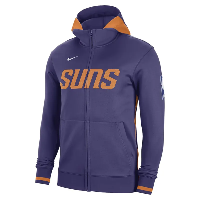Phoenix Suns Nike Authentic Showtime Performance Full-Zip Hoodie - Image 2