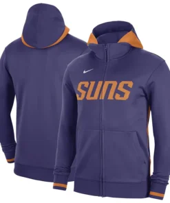 Phoenix Suns Nike Authentic Showtime Performance Full-Zip Hoodie