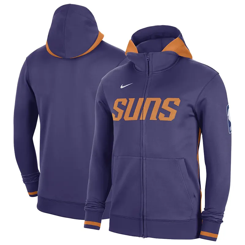 Phoenix Suns Nike Authentic Showtime Performance Full-Zip Hoodie