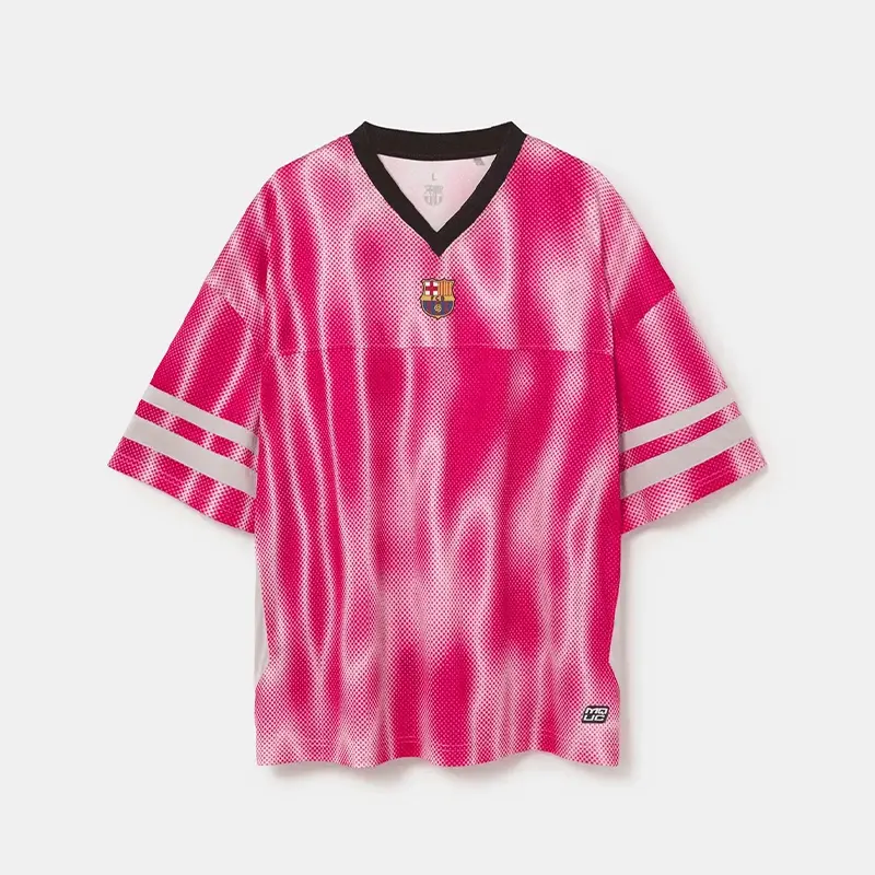 Pink Barca Jersey