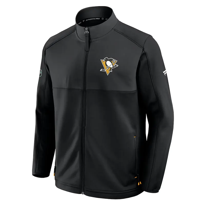 Pittsburgh Penguins Authentic Pro Rink Poly Fleece Full Zip Jacket - Image 3