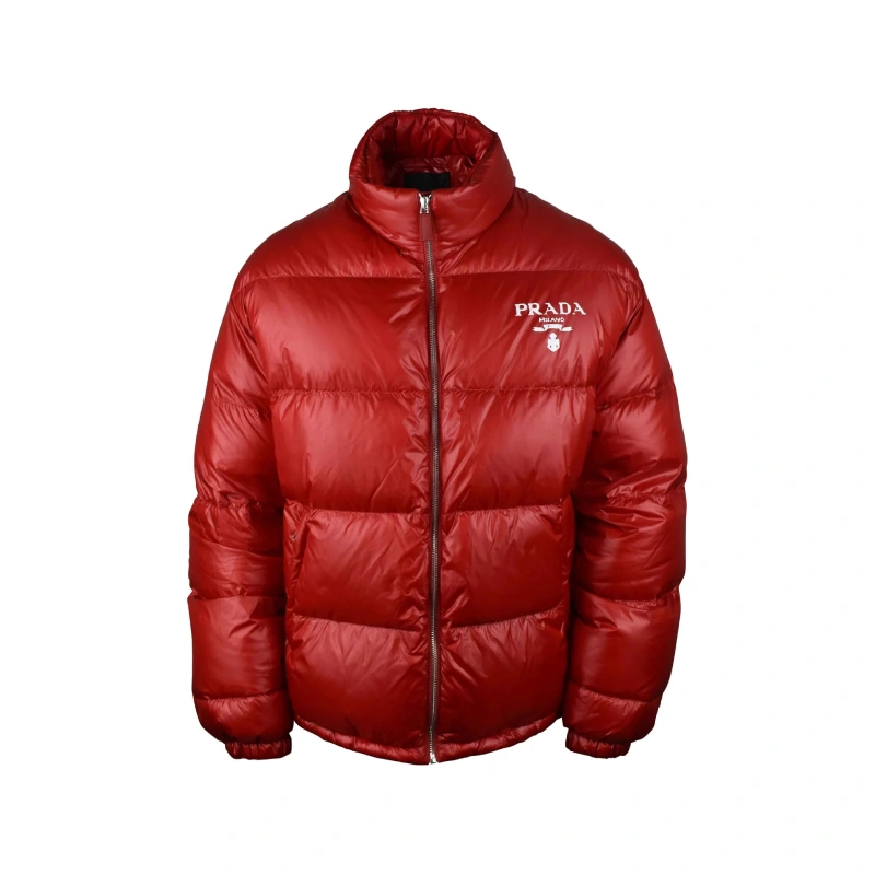 Prada Red Puffer jacket
