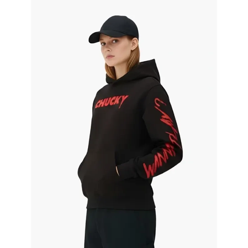 Primark Black Chucky Hoodie - Image 3