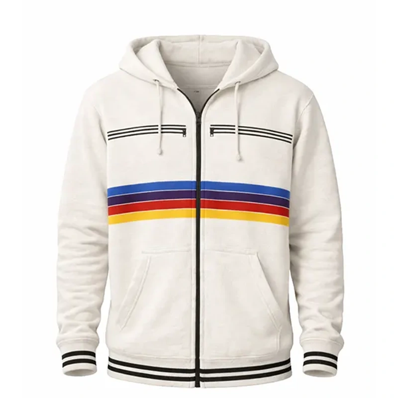 Project Hail Mary 2026 Ryan Gosling Rainbow Stripe Hoodie
