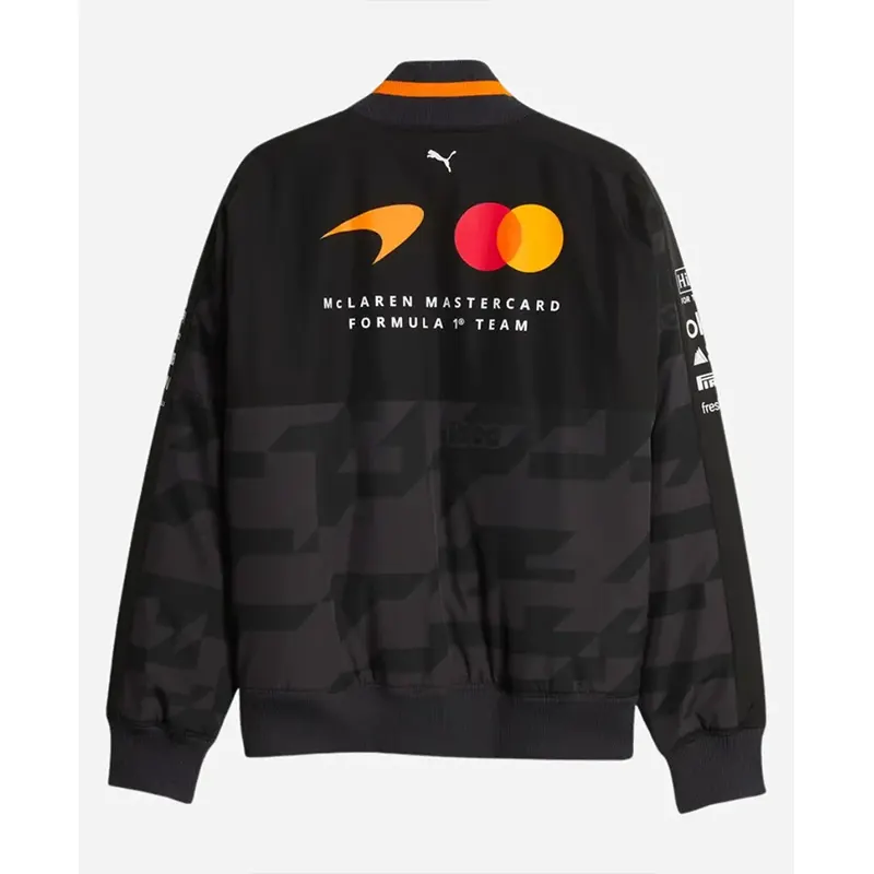 Puma Mclaren Racing 1000th Grand Prix Bomber Jacket - Image 2
