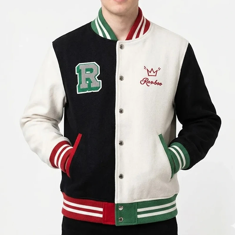 Ranboo Letterman Wool Varsity Jacket