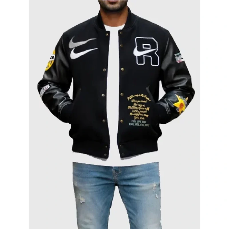 Raspberry Hills x Nike Varsity Jacket - Image 3