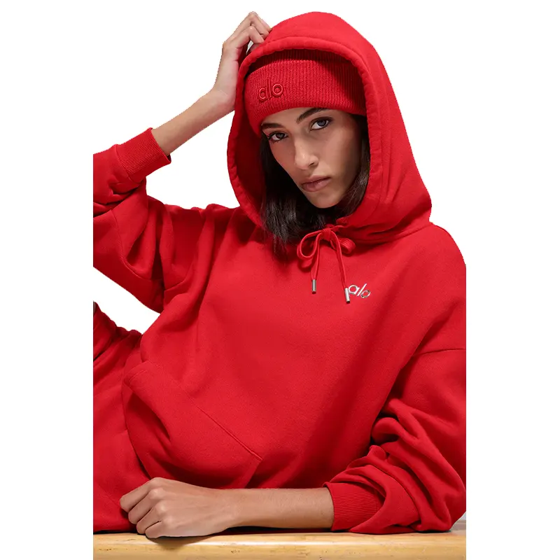 Red ALO Sweatshirt - Image 3