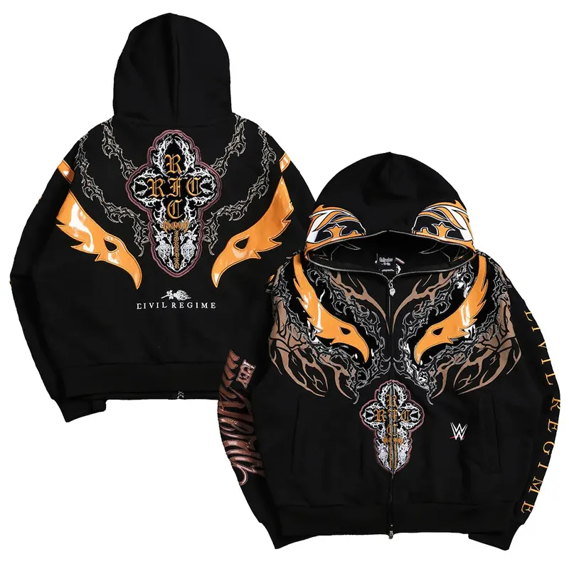 Rey Mysterio Civil Regime Oro Full-Zip Hoodie