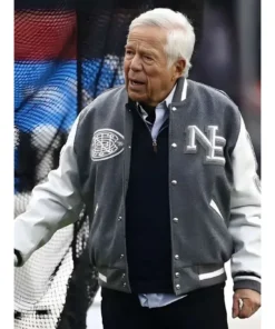 Robert Kraft Patriots Letterman Jacket