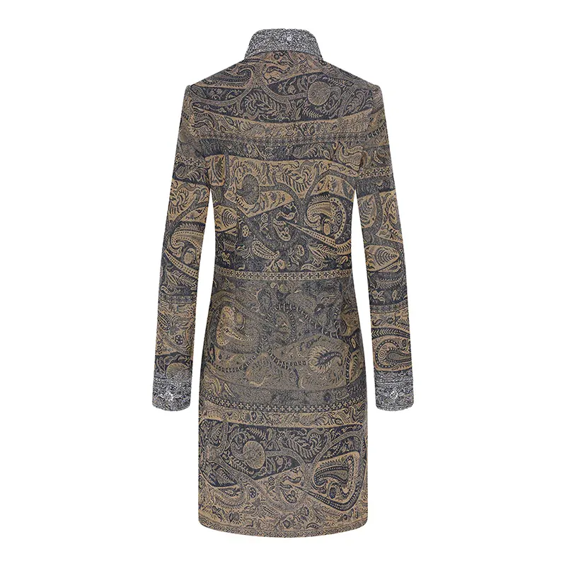 Rosette Patterned Coat - Image 2