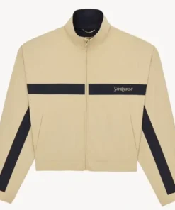 Saint Laurent Stand-Collar Jacket