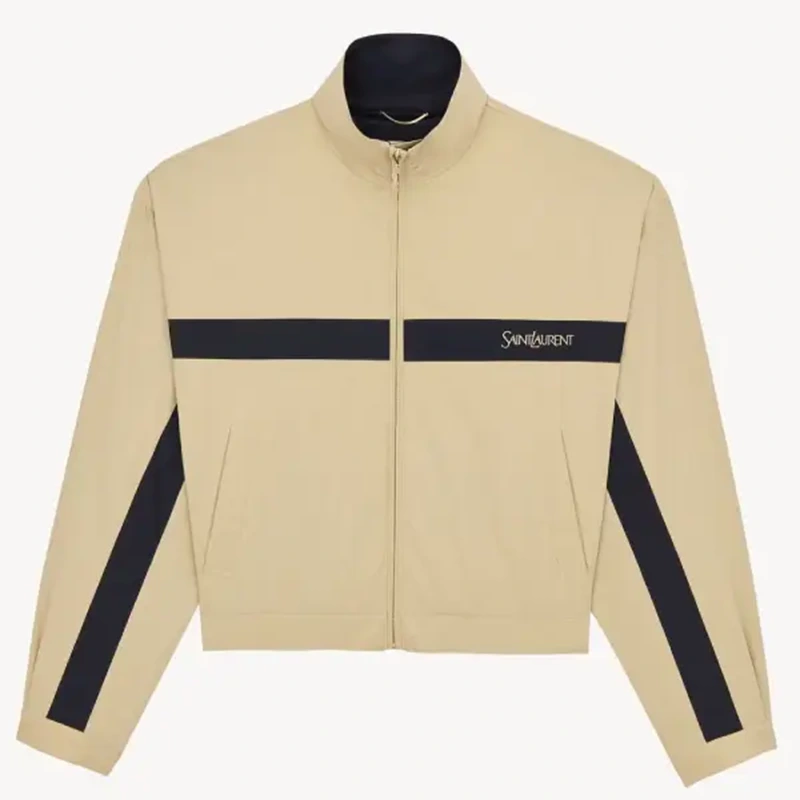 Saint Laurent Stand-Collar Jacket