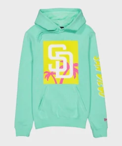 San Diego Padres Green Hoodie