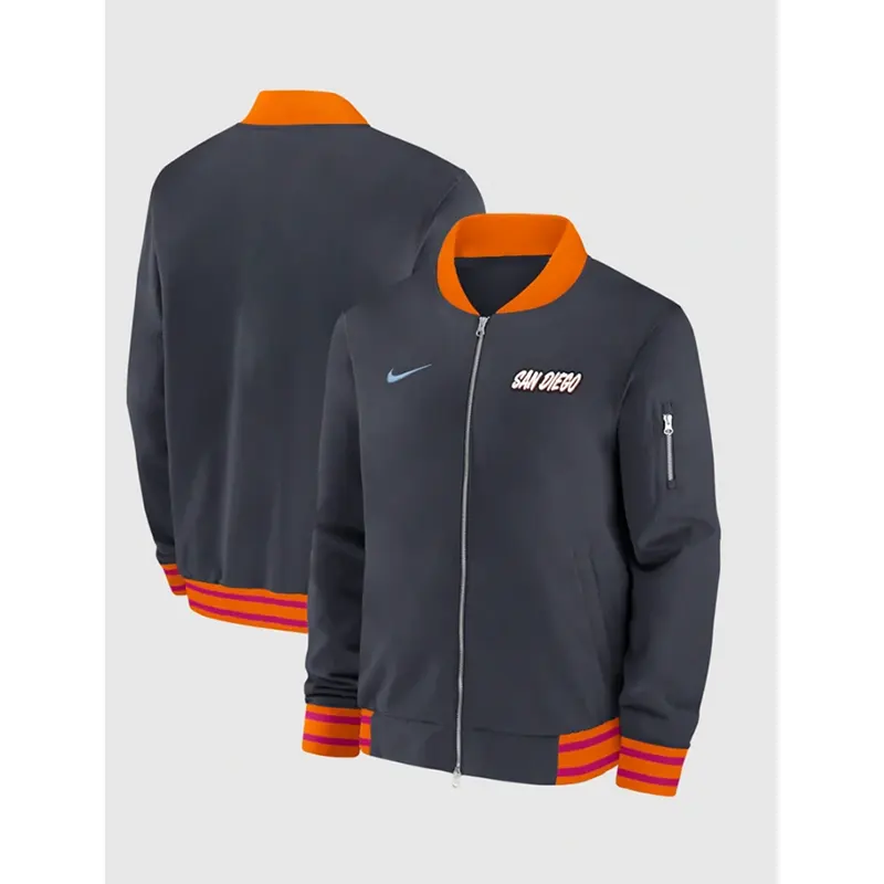 San Diego Padres Nike 2026 City Connect Bomber Jacket