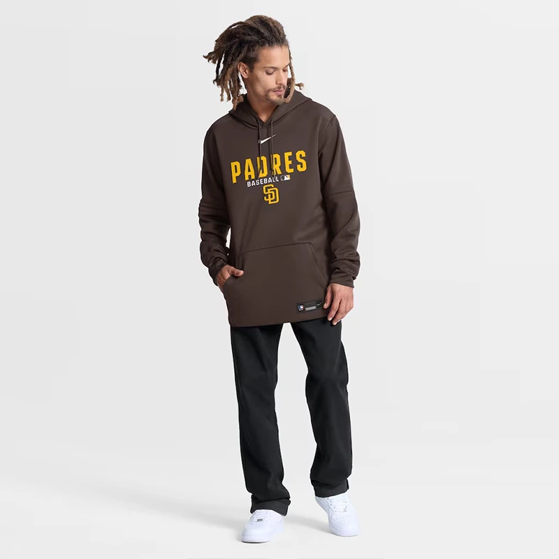 San Diego Padres Nike Authentic Collection Hoodie - Image 10