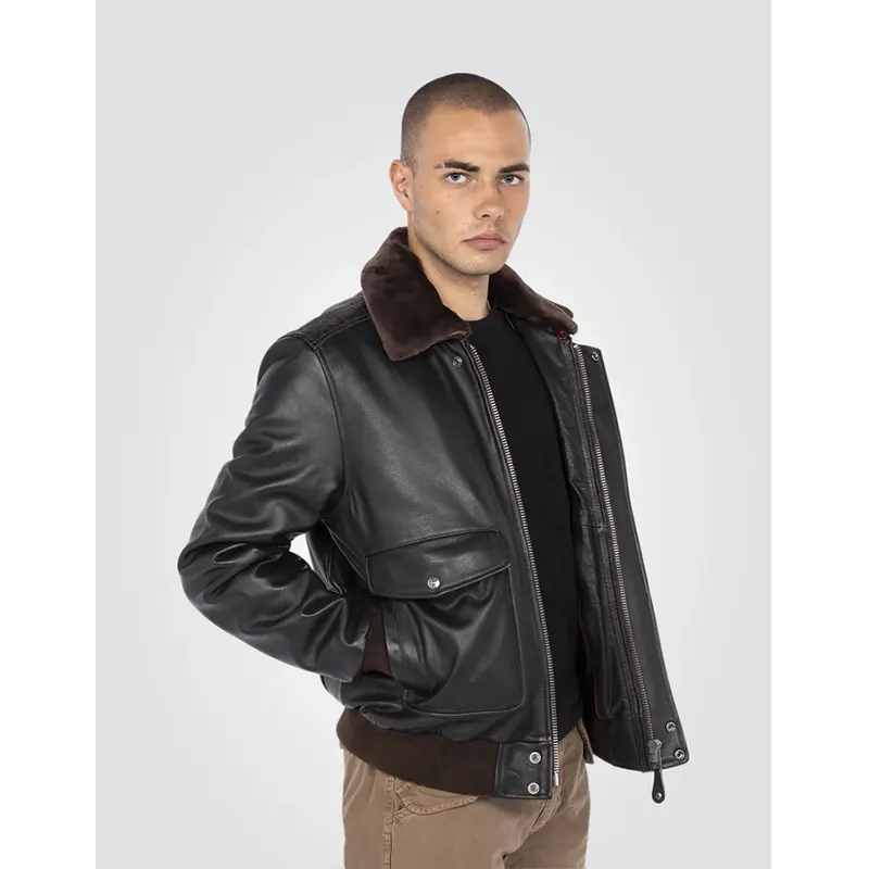 Schott Leather Jacket - Image 2