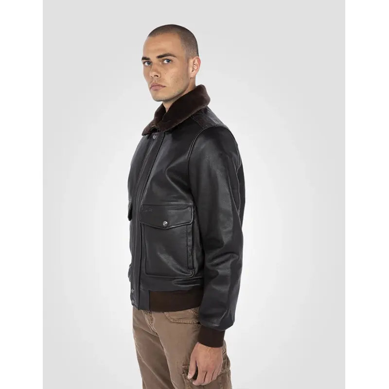 Schott Leather Jacket - Image 3