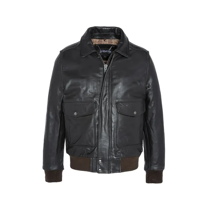 Schott Leather Jacket - Image 5
