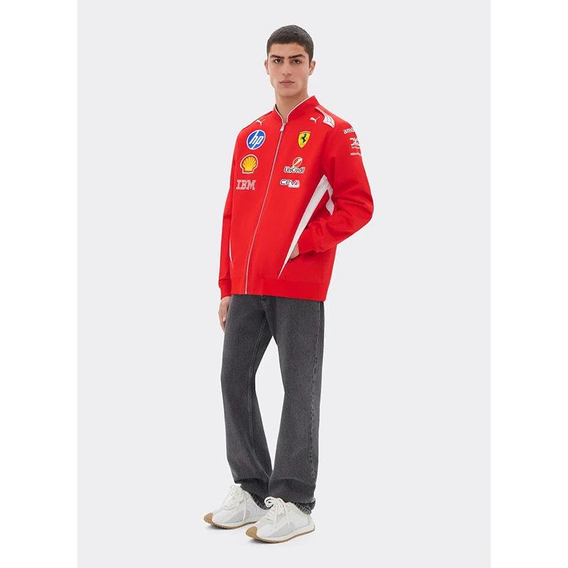 Scuderia Ferrari HP Drivers Puma Authentic 2026 Bomber Jacket - Image 5