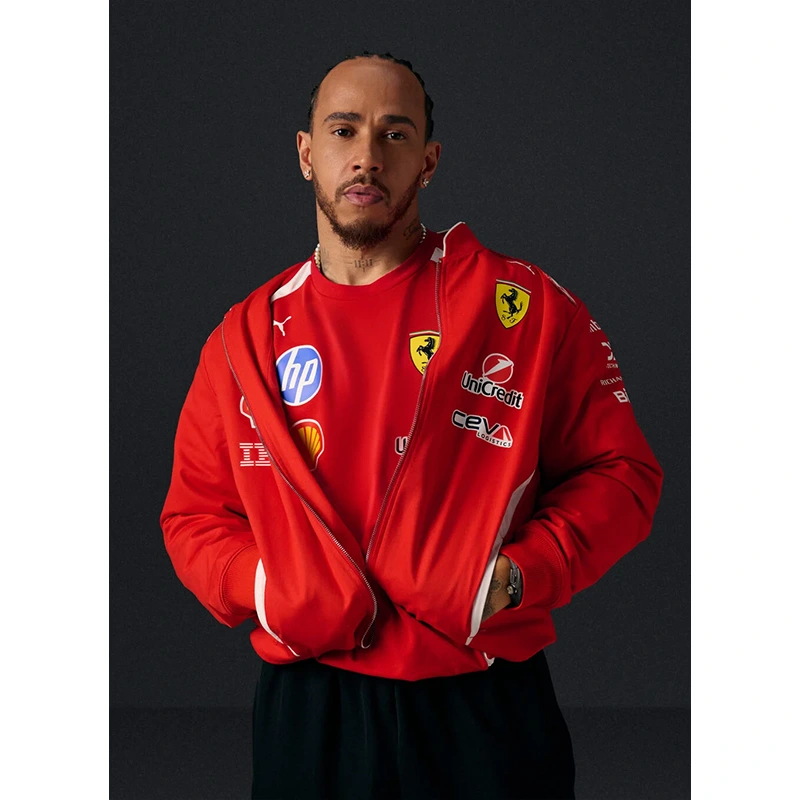 Scuderia Ferrari HP Drivers Puma Authentic 2026 Bomber Jacket - Image 3