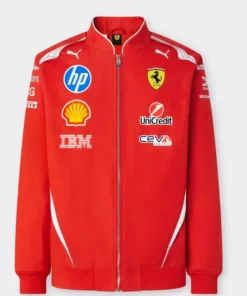 Scuderia Ferrari HP Drivers Puma Authentic 2026 Bomber Jacket