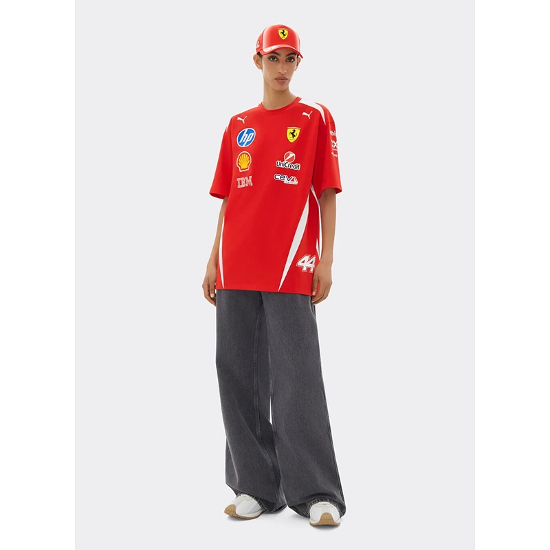 Scuderia Ferrari HP Hamilton Drivers Puma Authentic 2026 T-shirt - Image 4