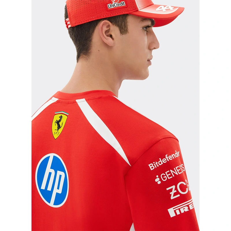 Scuderia Ferrari HP Hamilton Drivers Puma Authentic 2026 T-shirt - Image 7