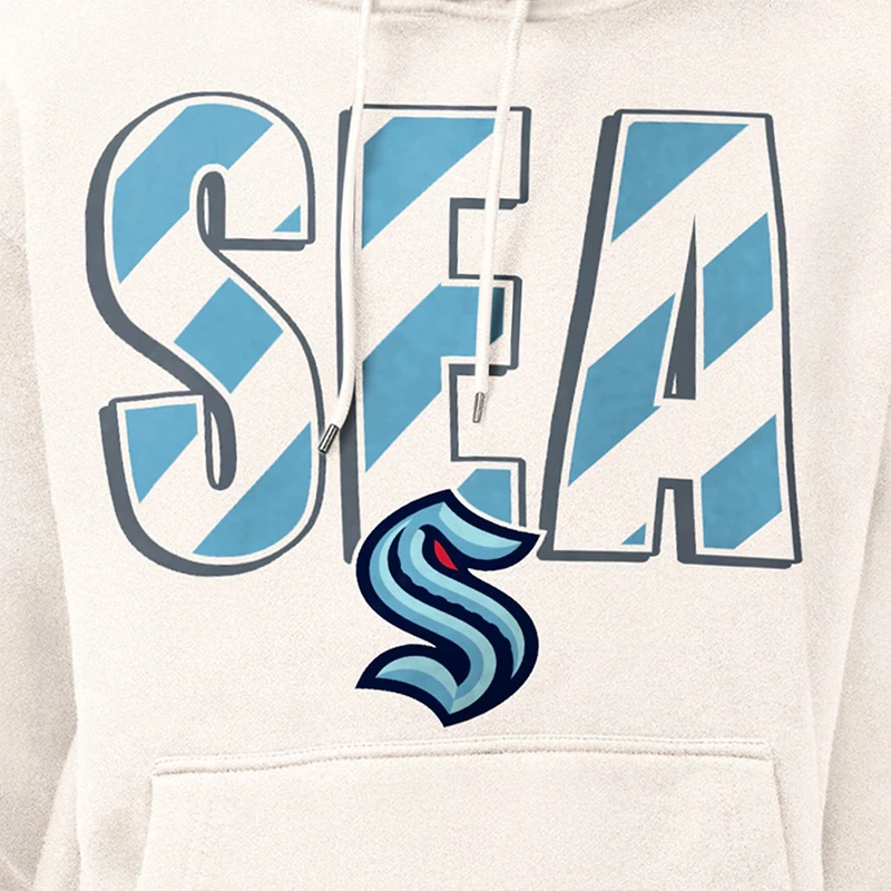 Seattle Kraken Starter City Abbreviation Fleece Hoodie - Image 3