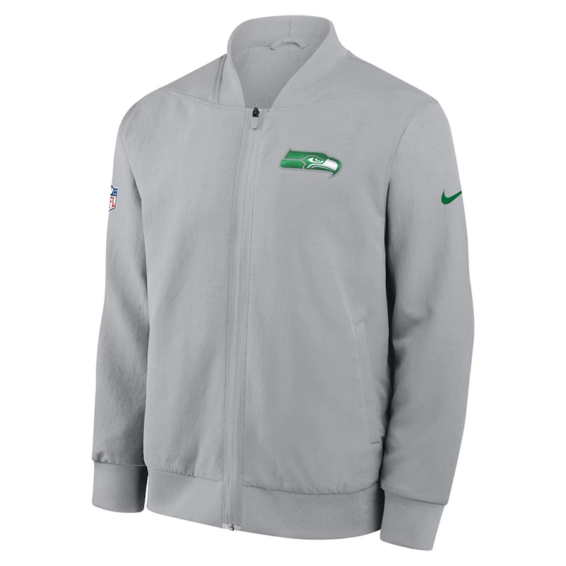Seattle Seahawks 2025 Rivalries Sideline Bomber Jacket - Image 2