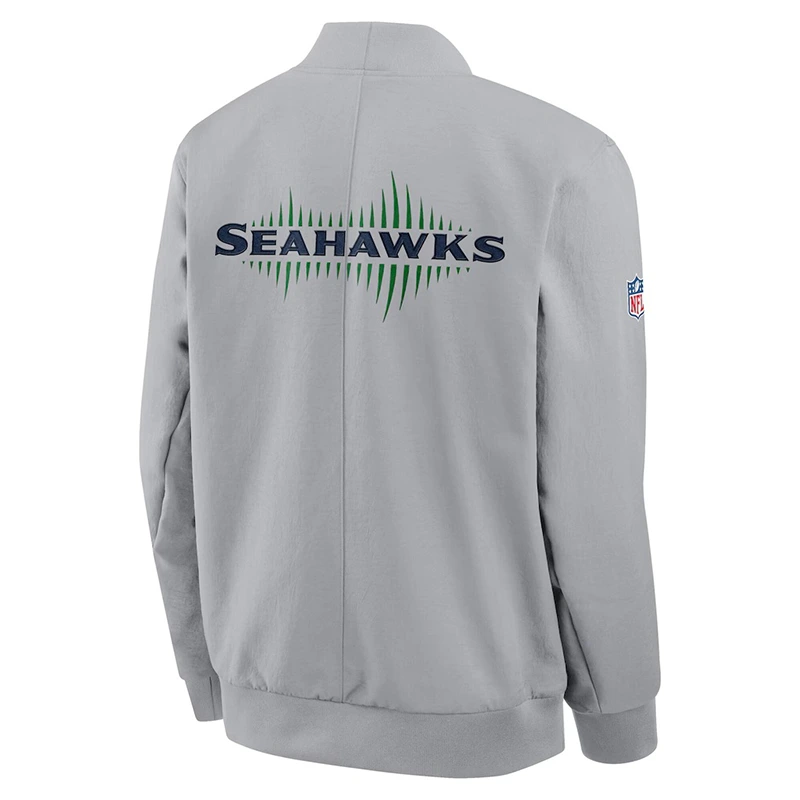 Seattle Seahawks 2025 Rivalries Sideline Bomber Jacket - Image 3