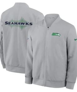 Seattle Seahawks 2025 Rivalries Sideline Bomber Jacket