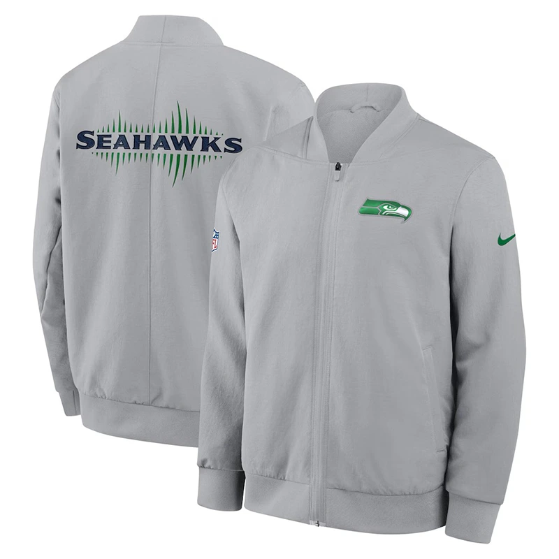 Seattle Seahawks 2025 Rivalries Sideline Bomber Jacket