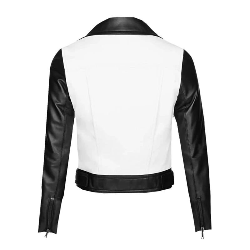 Serafina Women’s Black & White Jacket - Image 2