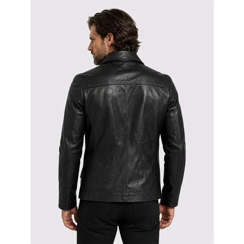 Soft Winterwear Leather Jacket - Image 2