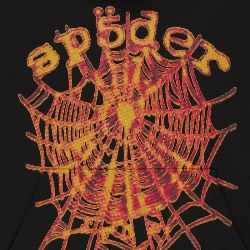 Sp5der OG Web V2 Hoodie - Image 3