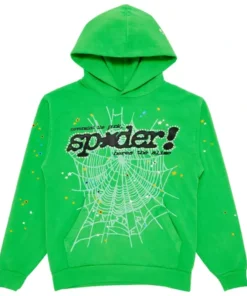 Sp5der Punk V2 Rhinestone Hoodie