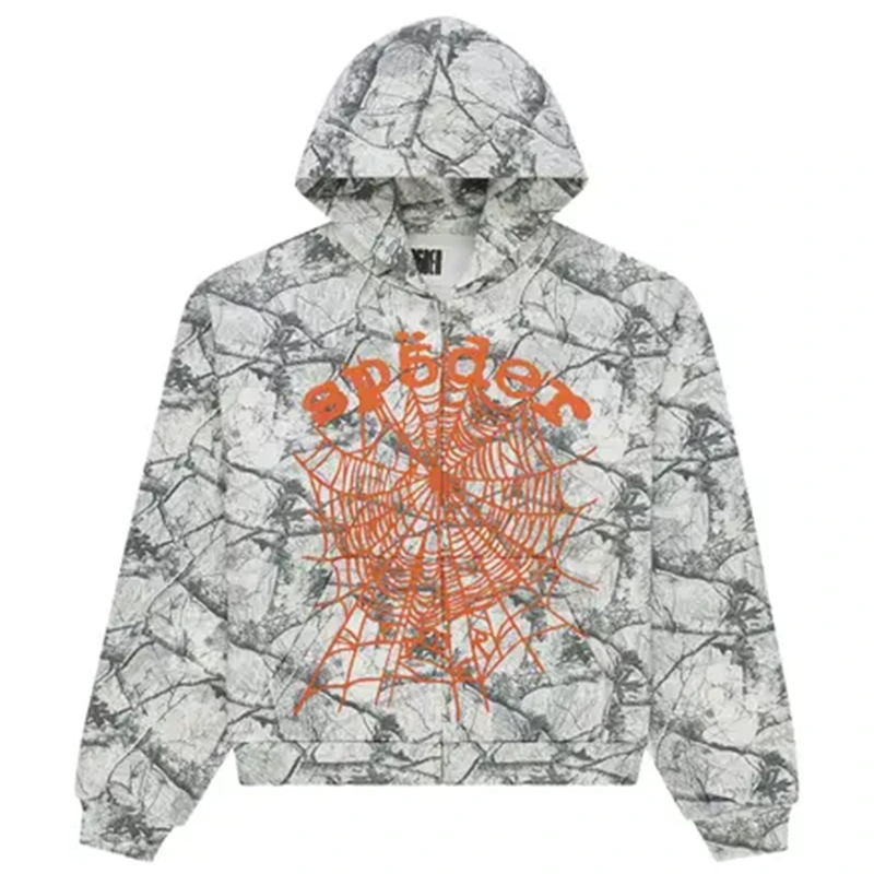 Sp5der Realtree OG Web V2 Camo Zip Hoodie