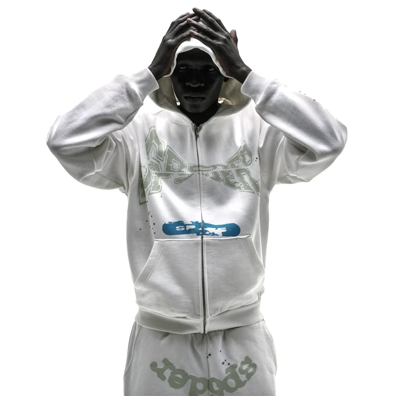 Sp5der T&F Zip Up Hoodie - Image 7