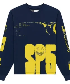 Sp5der X-Ray Long-Sleeve Crewneck